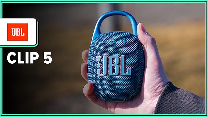 JBL Clip 5 (مكبر صوت بلوتوث محمول مقاوم للماء)