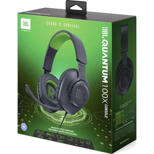 سماعة الألعاب JBL Quantum 100X Console سلكية – ميكروفون قابل للفصل