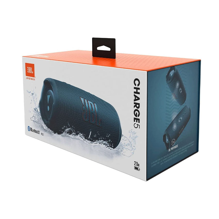 JBL Charge 5 سماعة بلوتوث محمولة مقاومة للماء مع باور بانك