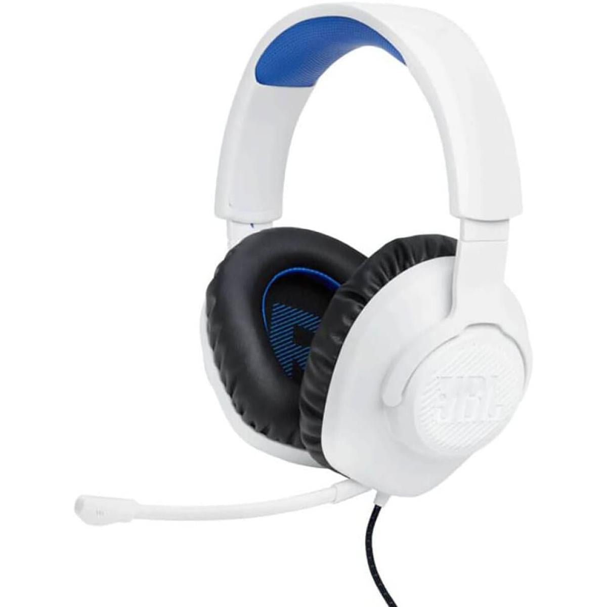 سماعة الألعاب ‎JBL Quantum 100P Console سلكية – ميكروفون قابل للفصل،