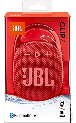 JBL Clip 4 (مكبر صوت بلوتوث محمول مقاوم للماء)