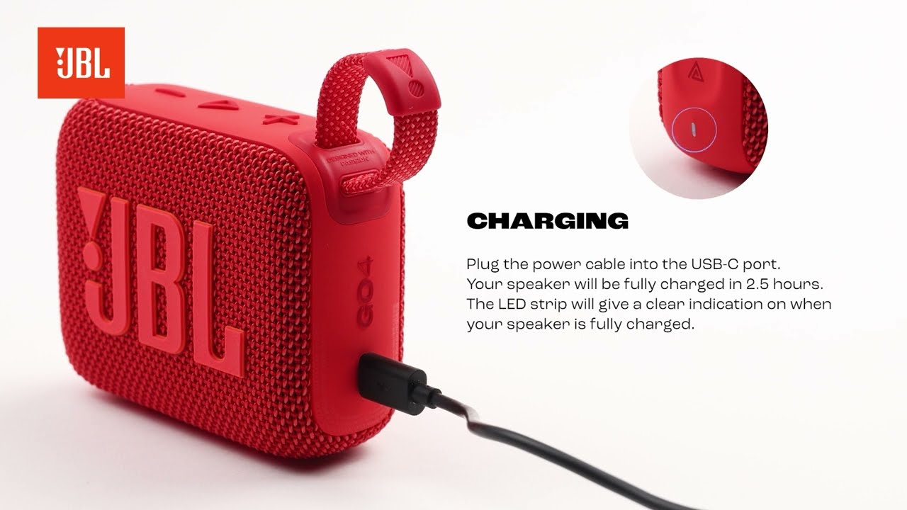 سماعة JBL Go 4 المحمولة (صوت JBL Pro – مقاومة IP67)