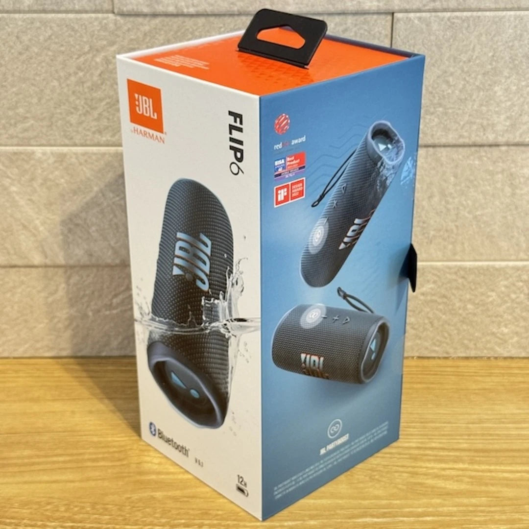 سماعة JBL Flip 6 المحمولة (صوت 2-Way، مقاومة للماء والغبار)